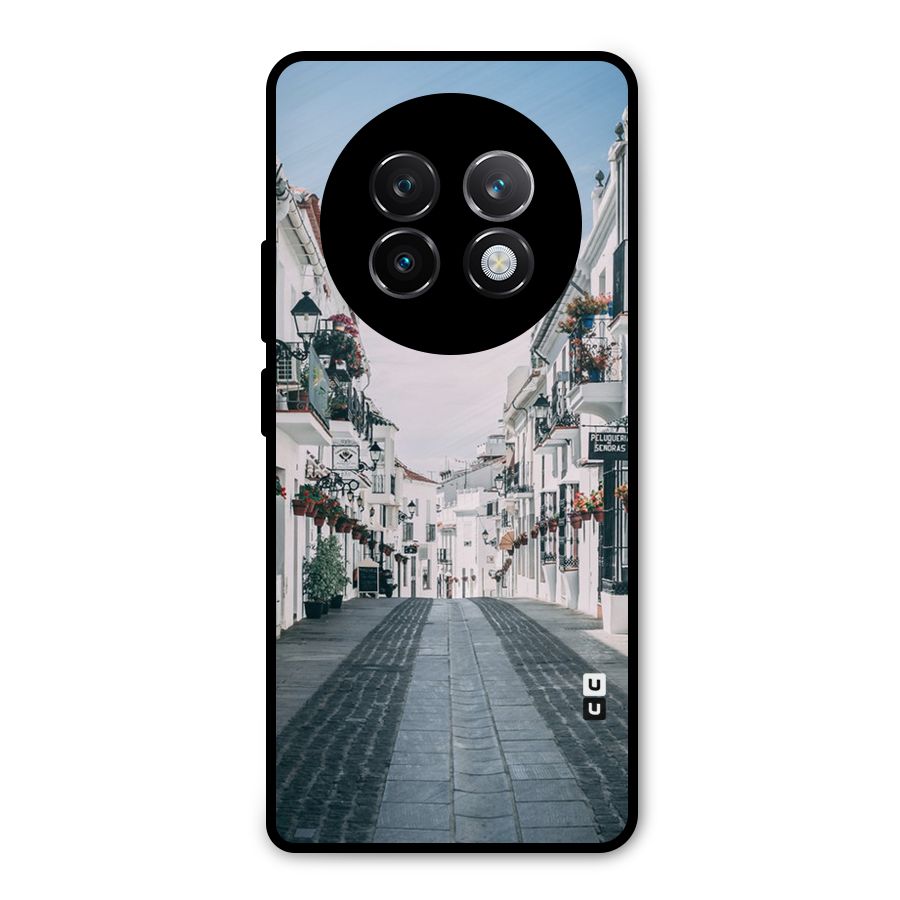 Aesthetic Street Metal Back Case for Realme 13 Plus