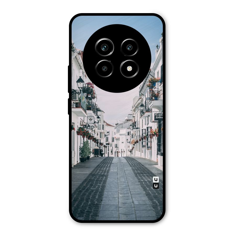 Aesthetic Street Metal Back Case for Realme 13 Pro