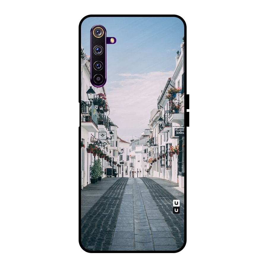 Aesthetic Street Metal Back Case for Realme 6 Pro