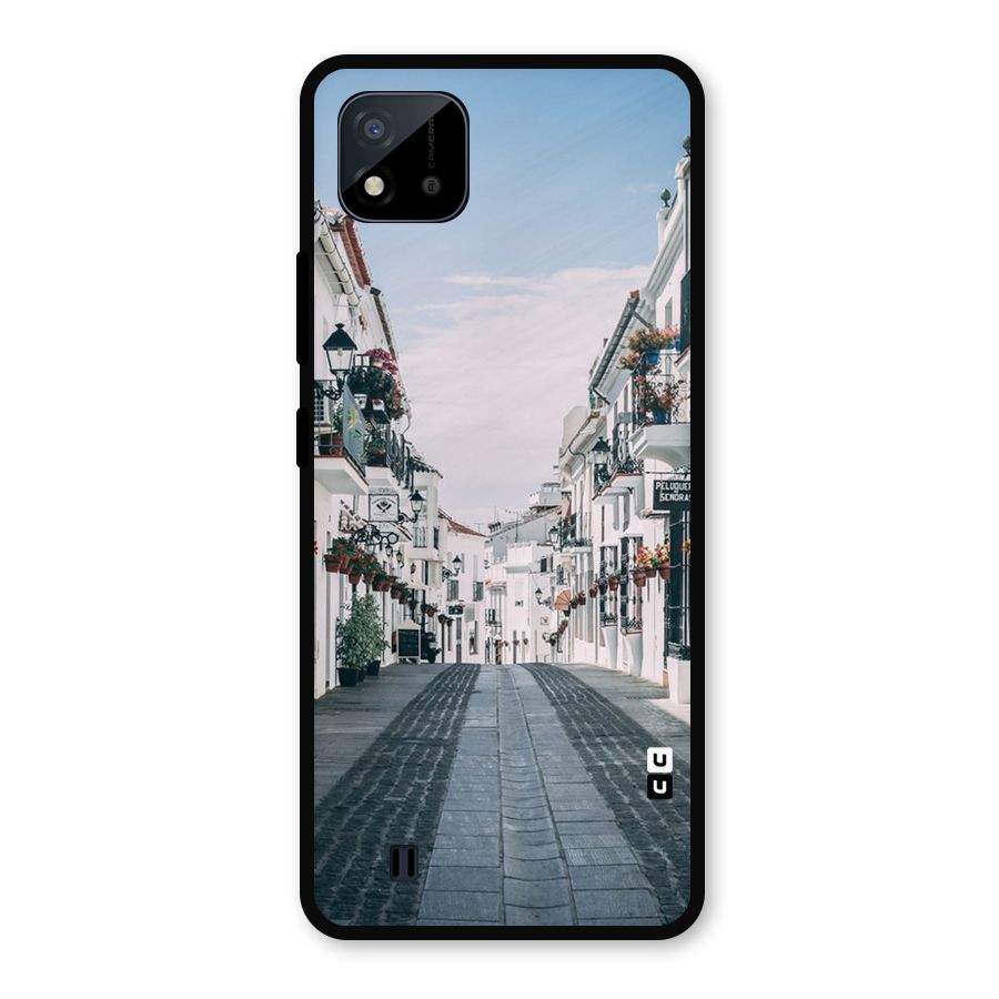 Aesthetic Street Metal Back Case for Realme C11 2021
