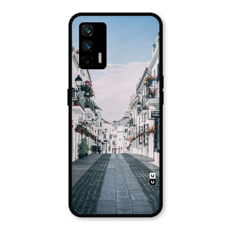 Aesthetic Street Metal Back Case for Realme GT 5G