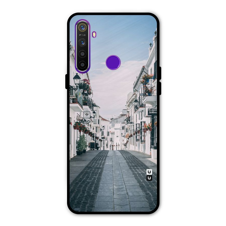 Aesthetic Street Metal Back Case for Realme Narzo 10