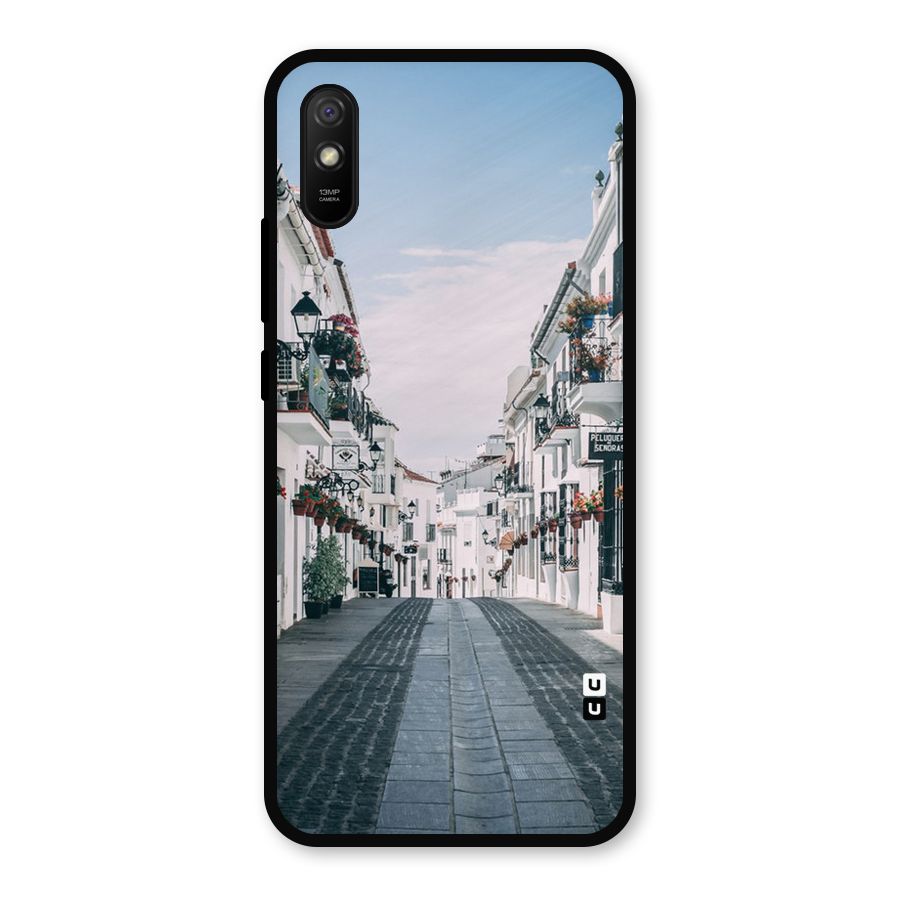 Aesthetic Street Metal Back Case for Redmi 9i