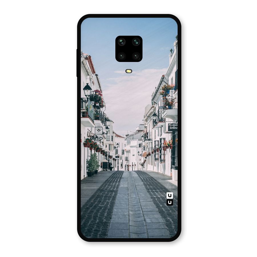 Aesthetic Street Metal Back Case for Redmi Note 10 Lite
