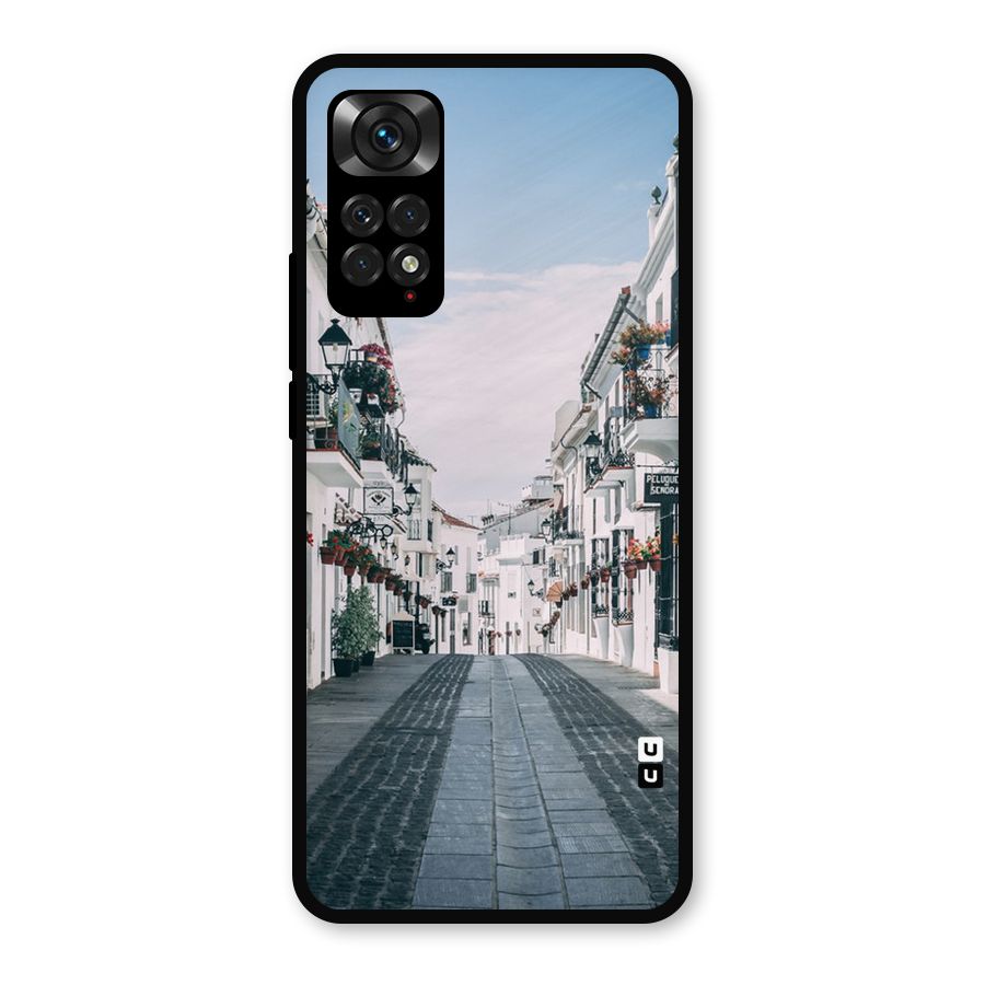 Aesthetic Street Metal Back Case for Redmi Note 11
