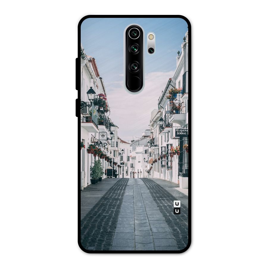 Aesthetic Street Metal Back Case for Redmi Note 8 Pro