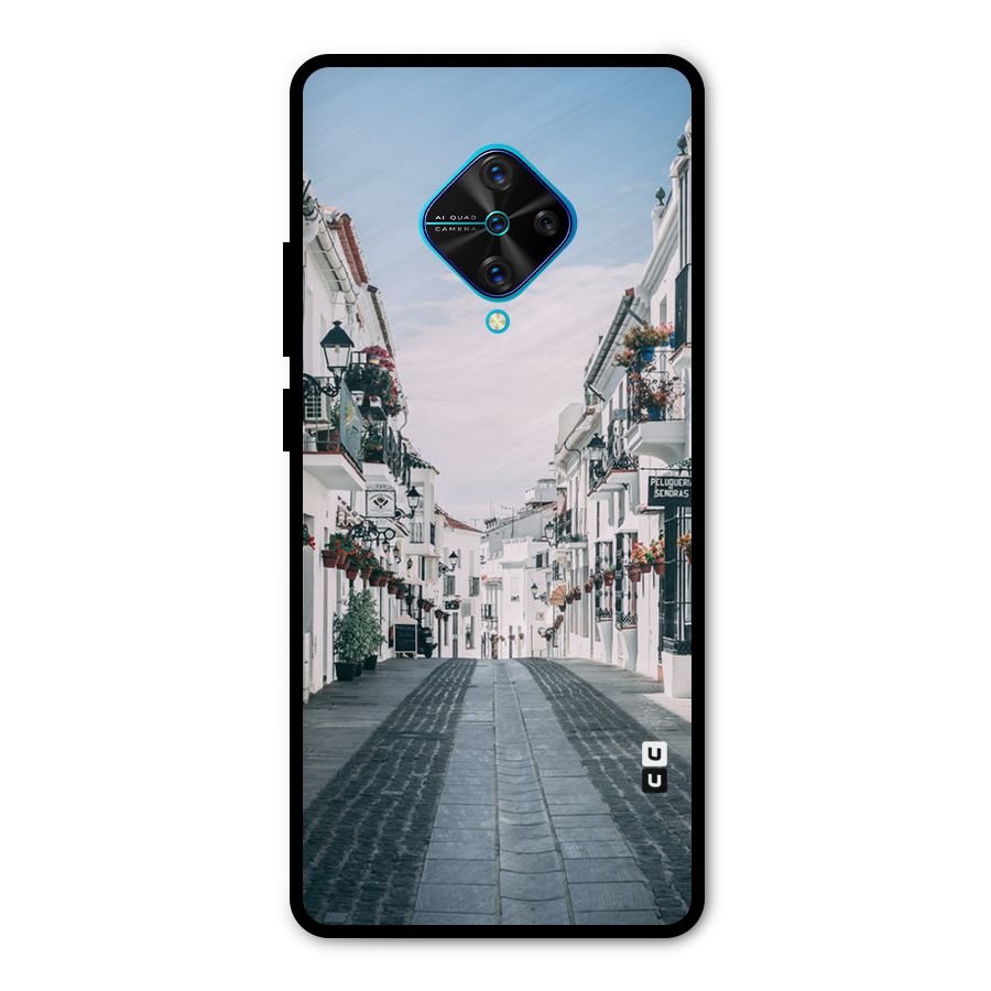 Aesthetic Street Metal Back Case for Vivo S1 Pro