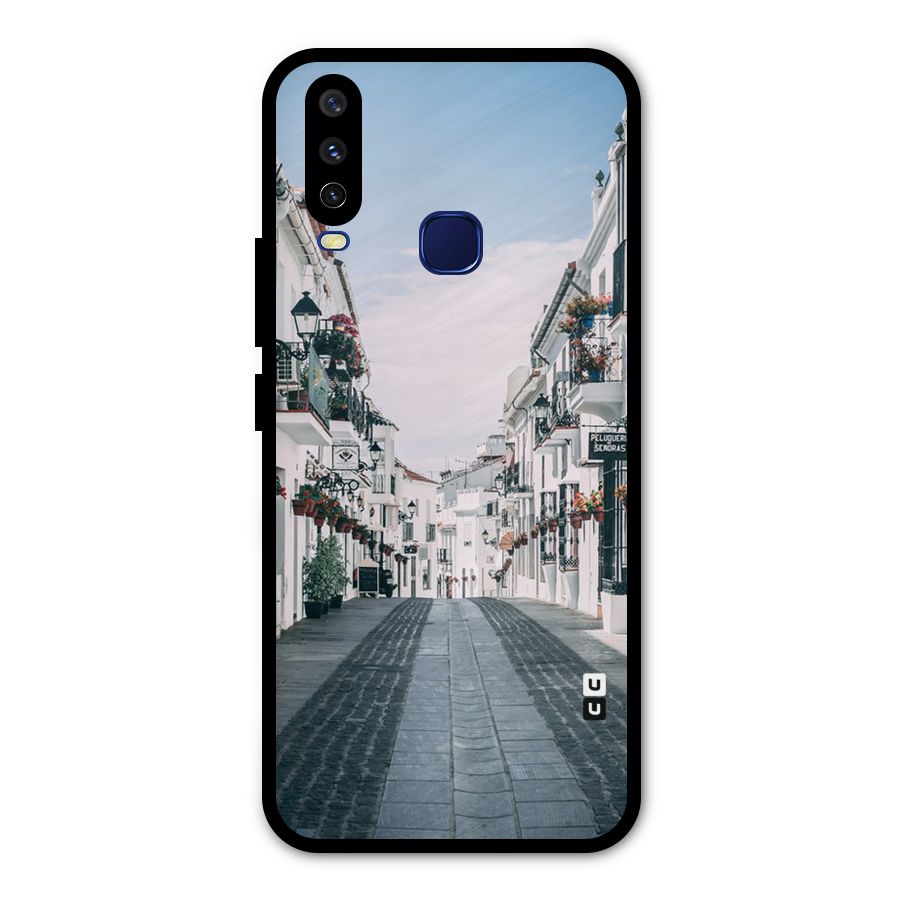 Aesthetic Street Metal Back Case for Vivo V17