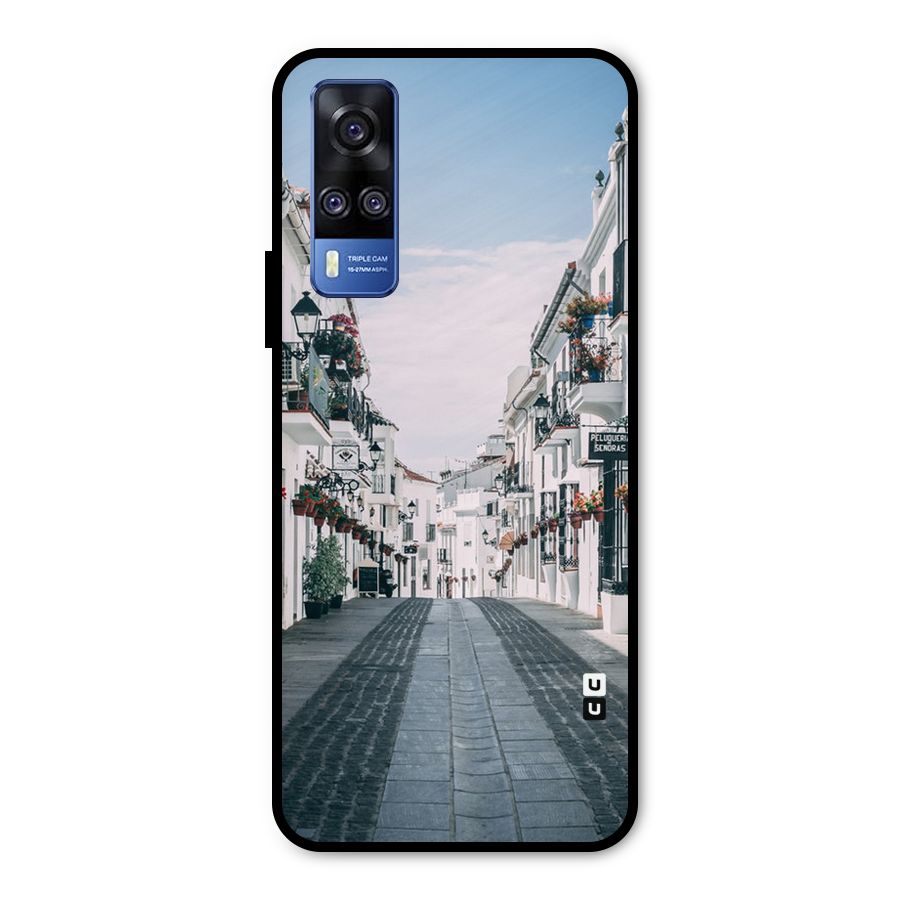 Aesthetic Street Metal Back Case for Vivo Y31