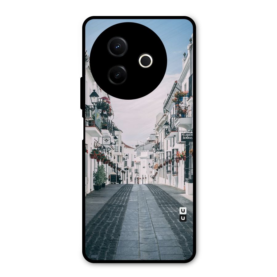 Aesthetic Street Metal Back Case for Vivo Y39