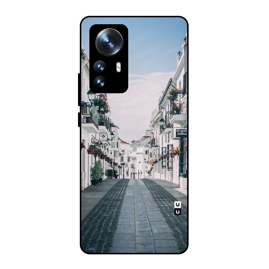 Aesthetic Street Metal Back Case for Xiaomi 12 Pro