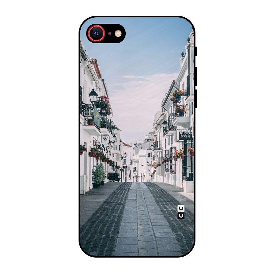 Aesthetic Street Metal Back Case for iPhone 7