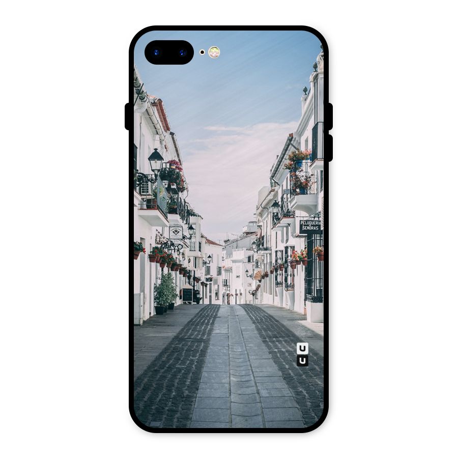 Aesthetic Street Metal Back Case for iPhone 7 Plus