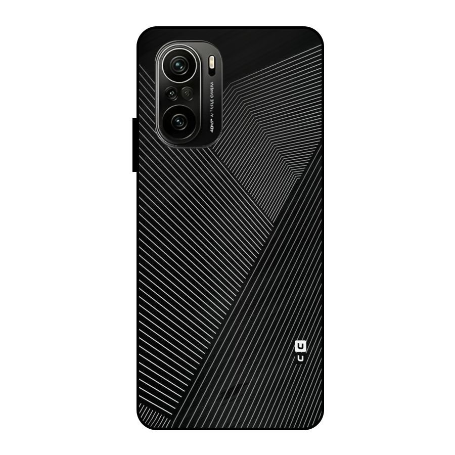 Aesthetic White Stripes Metal Back Case for Mi 11X Pro