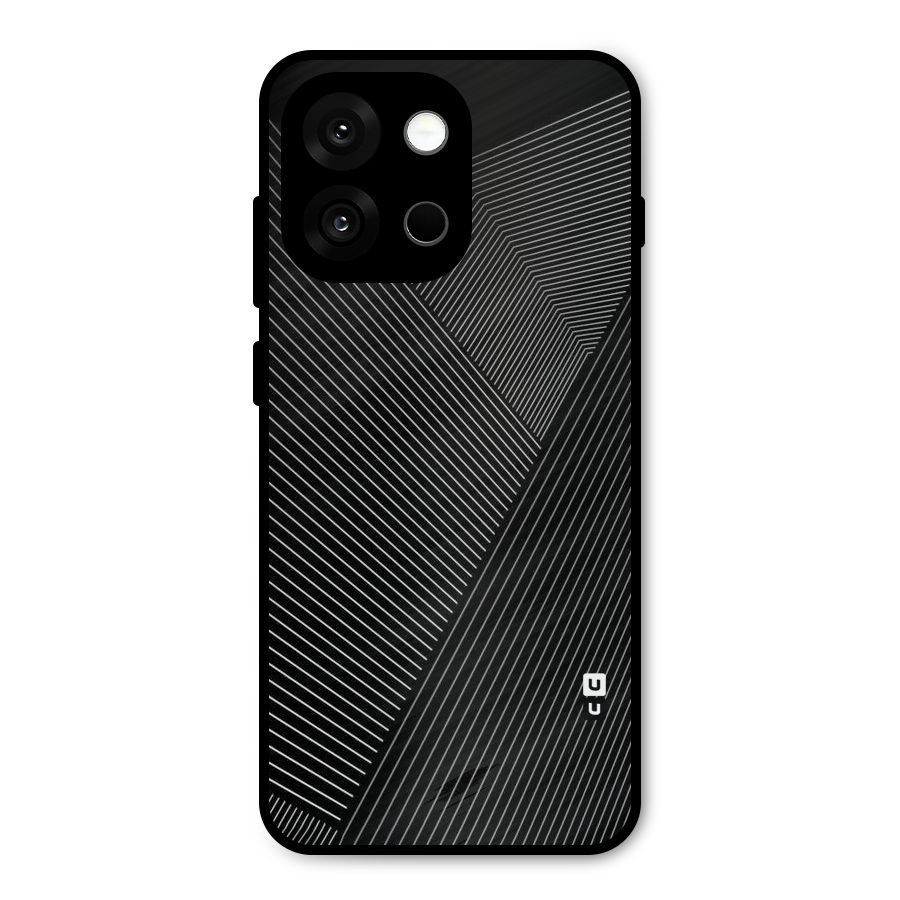 Aesthetic White Stripes Metal Back Case for OnePlus 13s