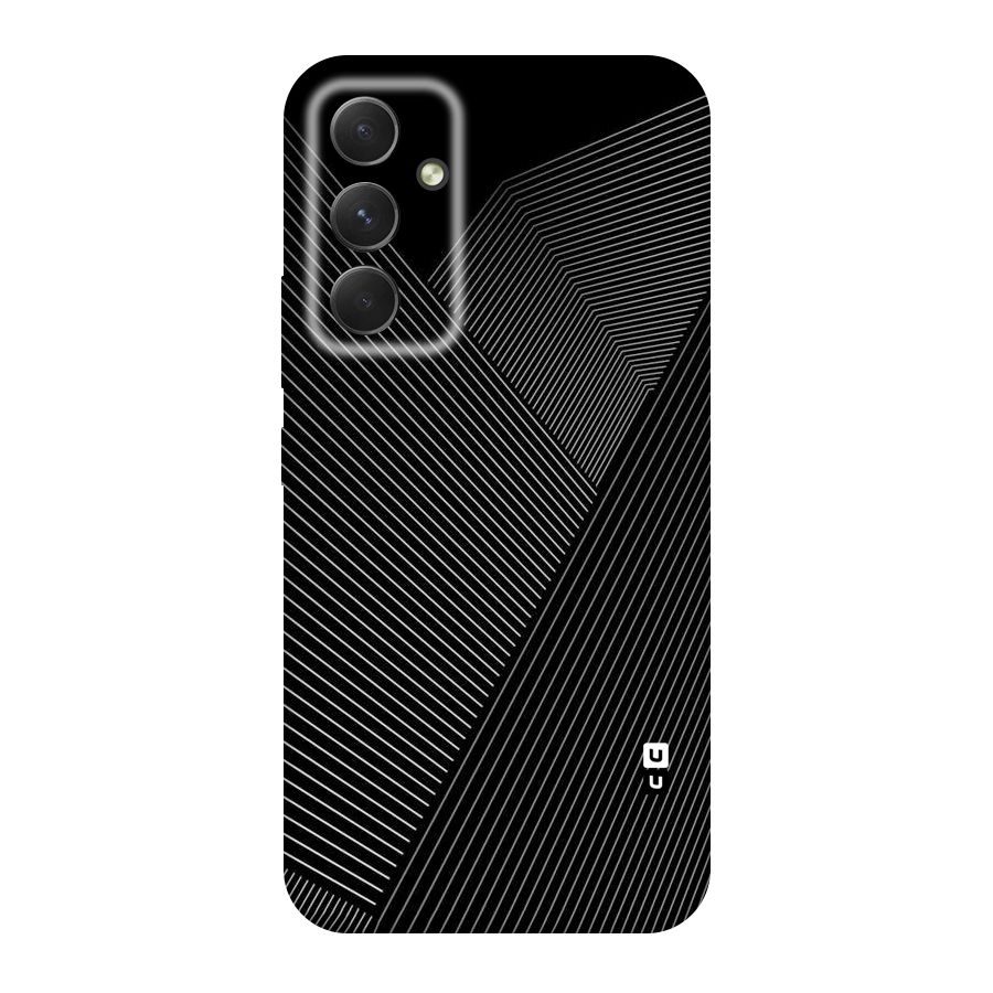 Aesthetic White Stripes Original Polycarbonate Back Case for Galaxy A54