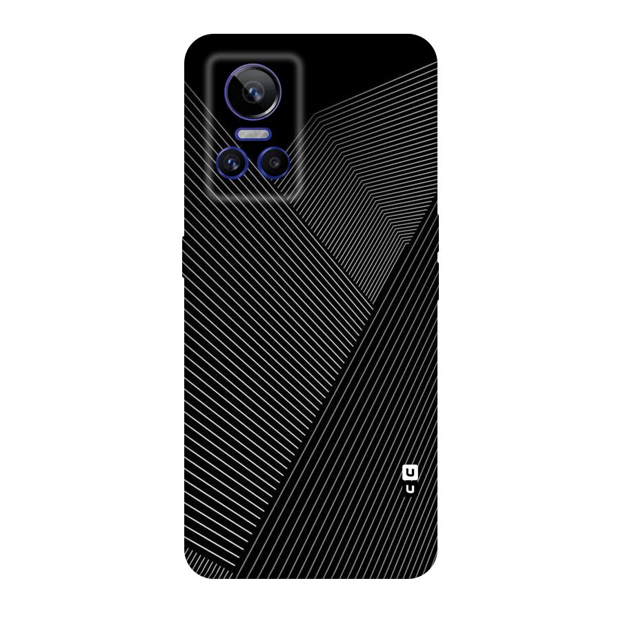 Aesthetic White Stripes Original Polycarbonate Back Case for Realme GT Neo 3