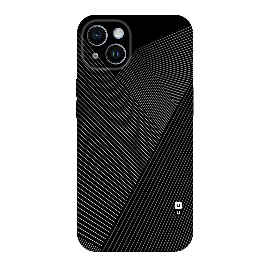 Aesthetic White Stripes Original Polycarbonate Back Case for iPhone 14