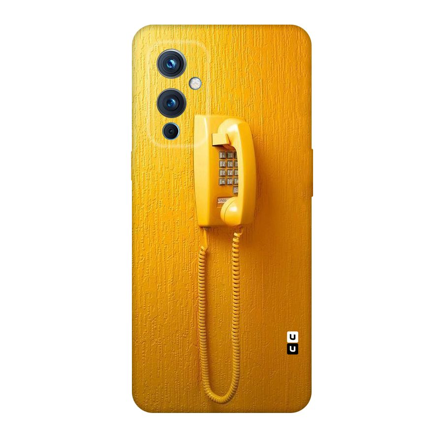 Aesthetic Yellow Telephone Original Polycarbonate Back Case for OnePlus 9