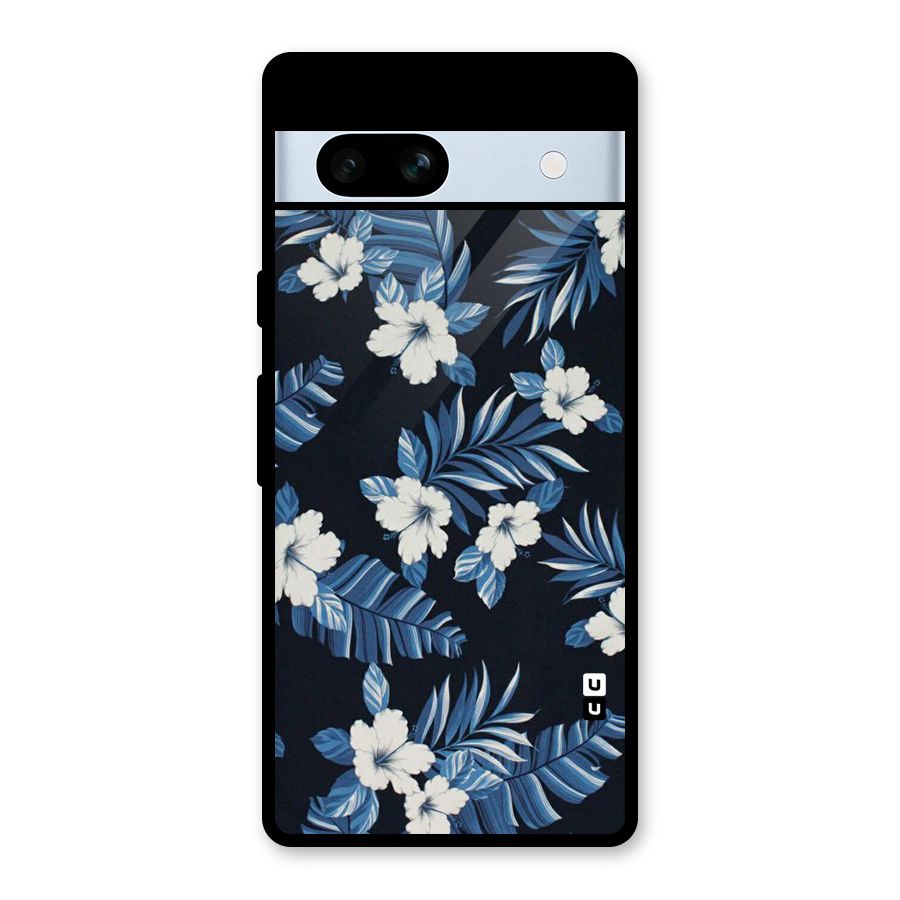 Aesthicity Floral Glass Back Case for Google Pixel 7a
