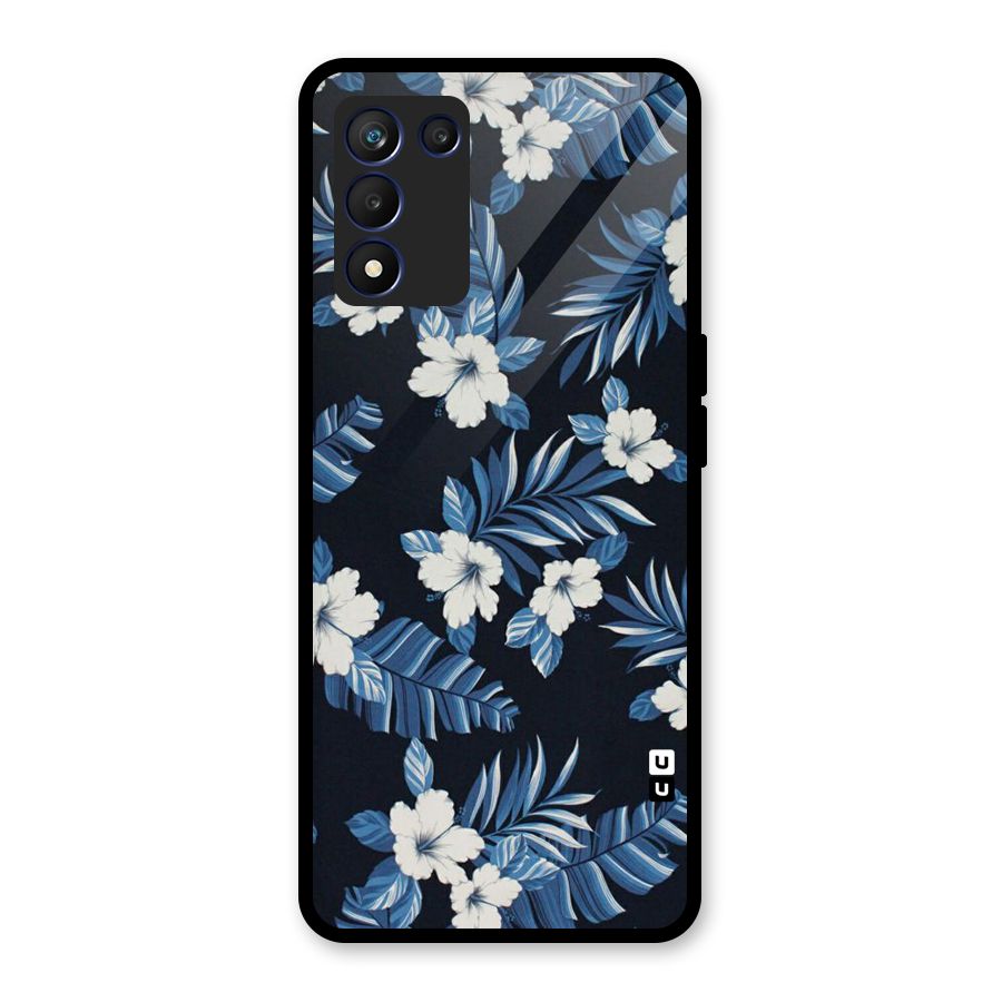 Aesthicity Floral Glass Back Case for Realme 9 5G Speed