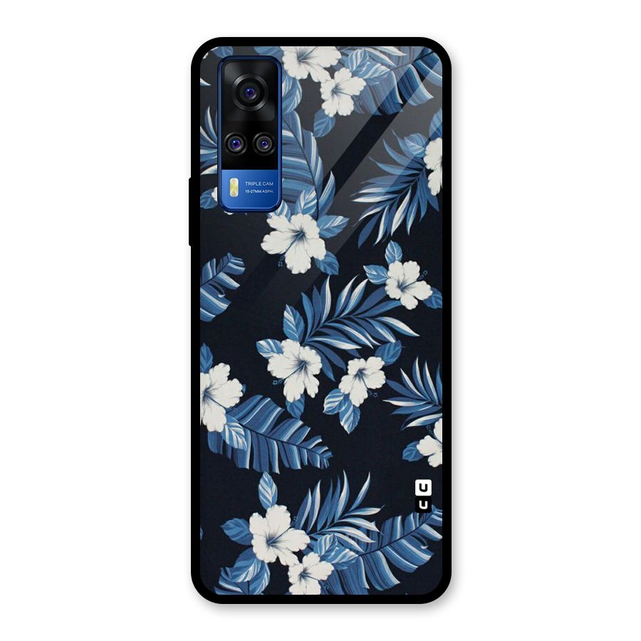Aesthicity Floral Glass Back Case for Vivo Y31