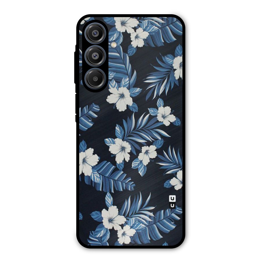 Aesthicity Floral Metal Back Case for Galaxy A16 5G