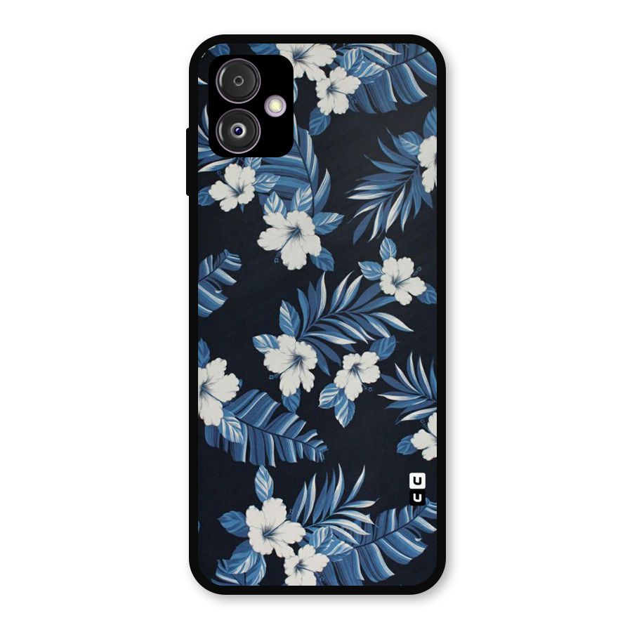 Aesthicity Floral Metal Back Case for Galaxy F14