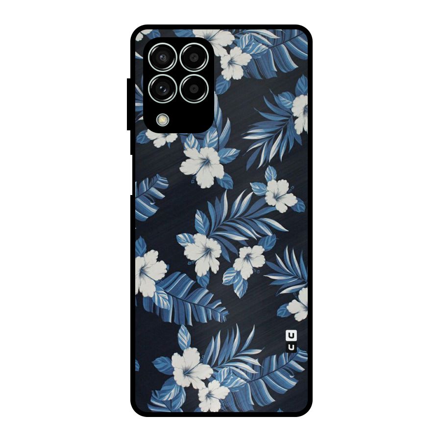 Aesthicity Floral Metal Back Case for Galaxy M33
