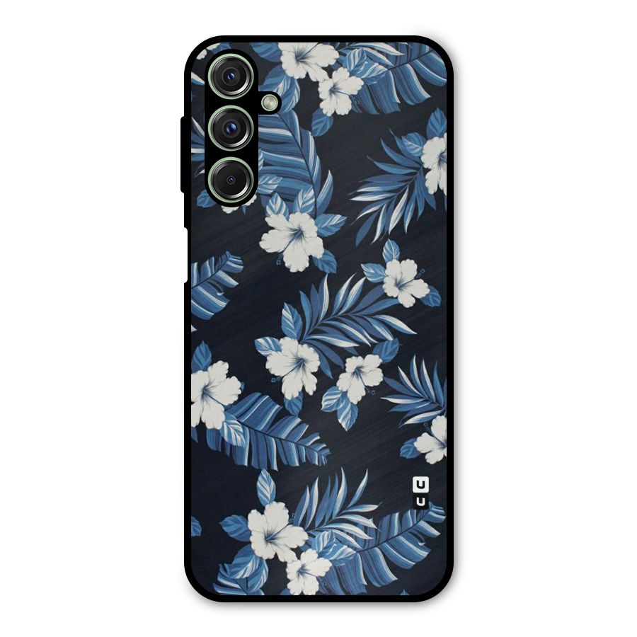 Aesthicity Floral Metal Back Case for Galaxy M34