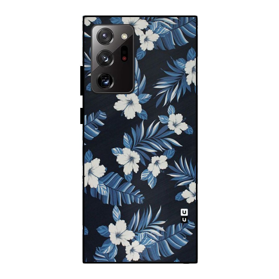 Aesthicity Floral Metal Back Case for Galaxy Note 20 Ultra