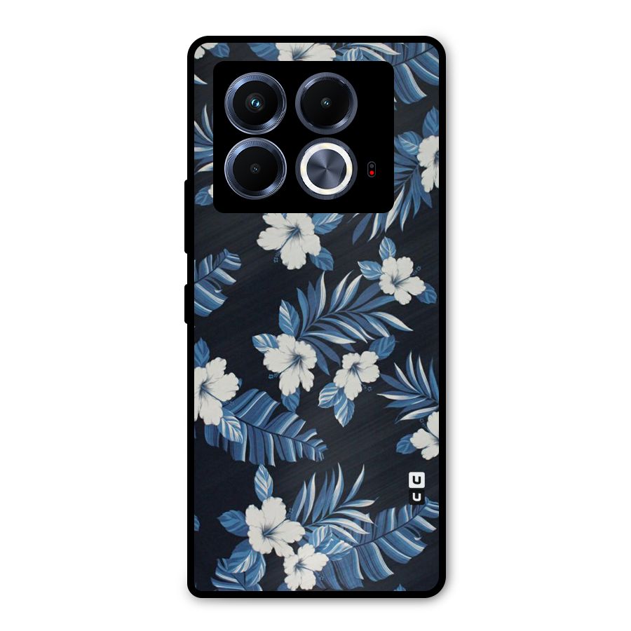 Aesthicity Floral Metal Back Case for Infinix Note 40 5G