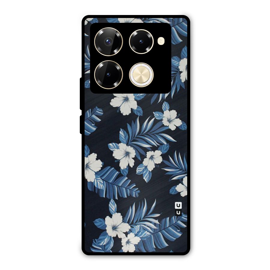 Aesthicity Floral Metal Back Case for Infinix Note 40 Pro Plus