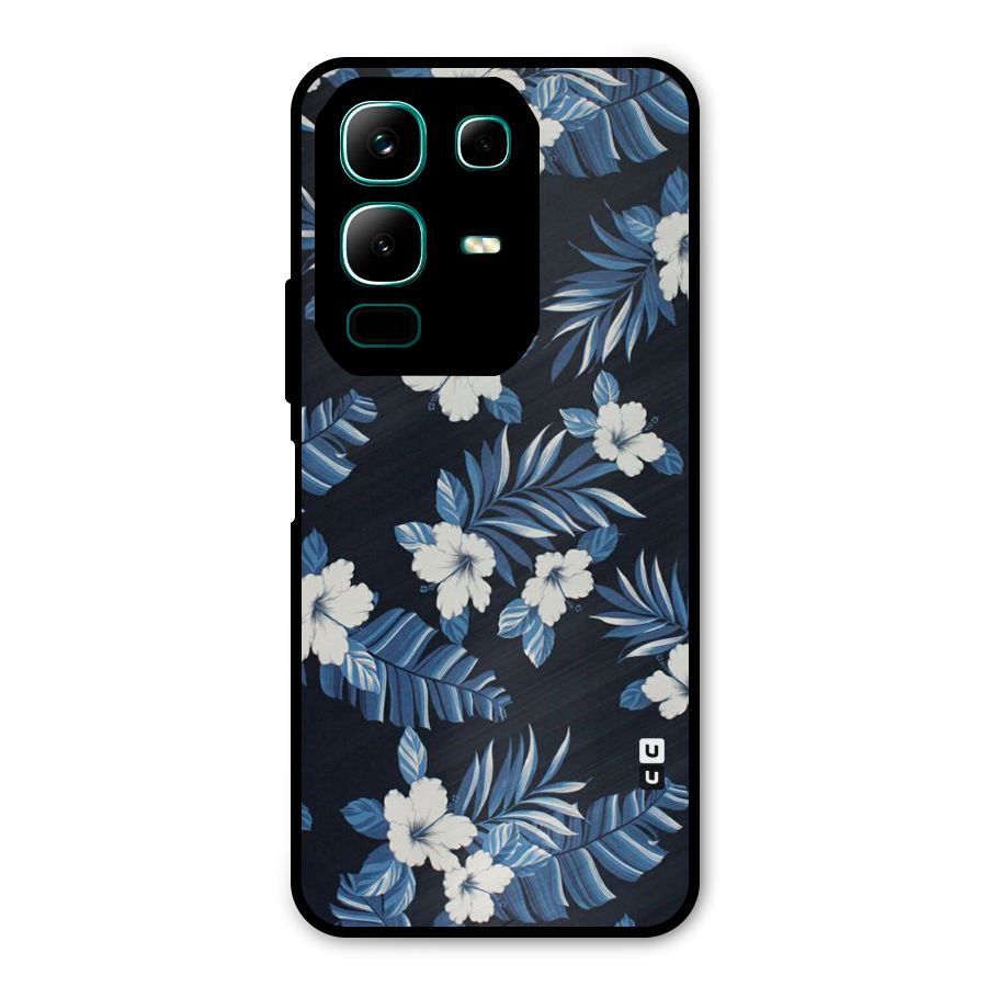 Aesthicity Floral Metal Back Case for Infinix Note 50x