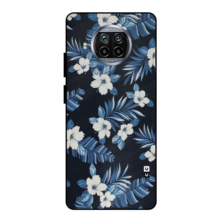 Aesthicity Floral Metal Back Case for Mi 10i