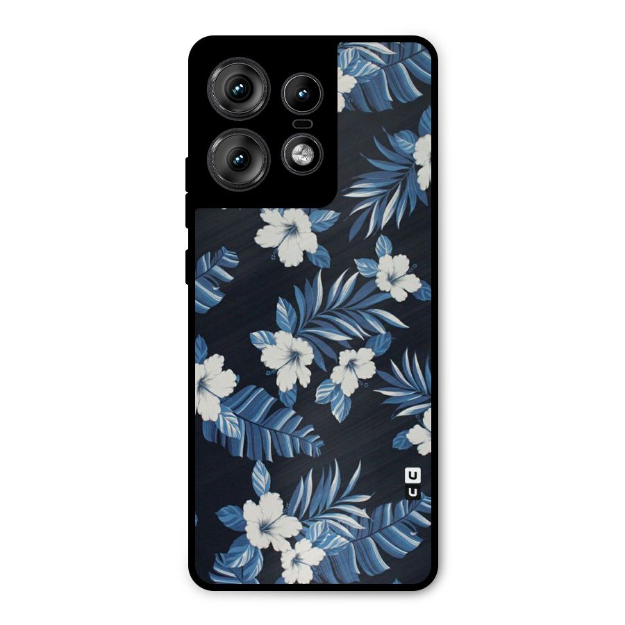 Aesthicity Floral Metal Back Case for Motorola Edge 50 Pro