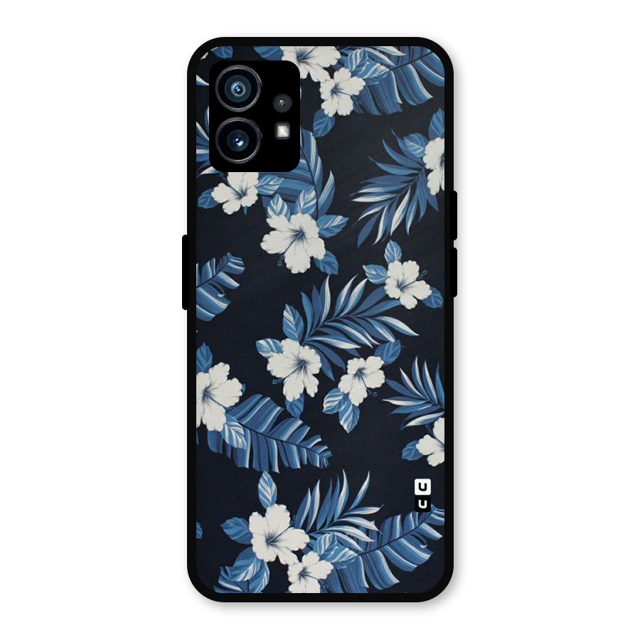 Aesthicity Floral Metal Back Case for Nothing Phone 1