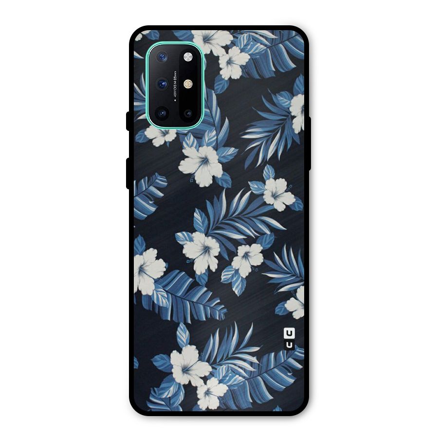 Aesthicity Floral Metal Back Case for OnePlus 8T