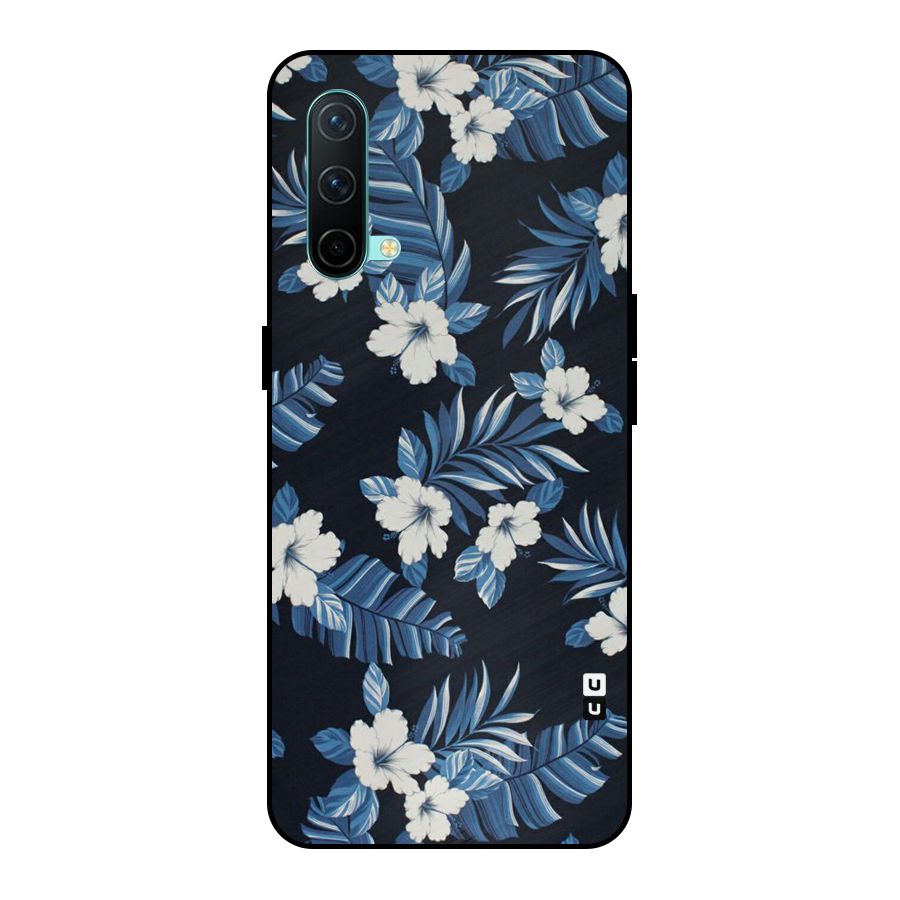 Aesthicity Floral Metal Back Case for OnePlus Nord CE 5G