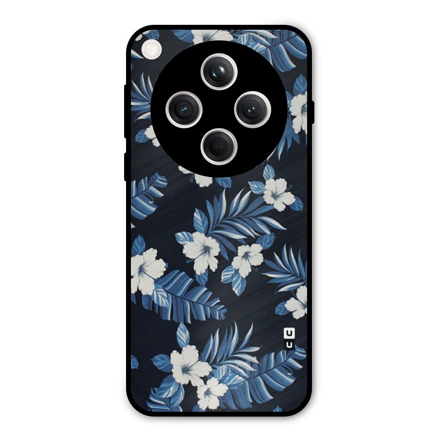 Aesthicity Floral Metal Back Case for Oppo Find X8