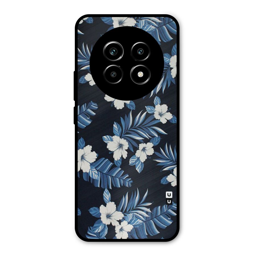 Aesthicity Floral Metal Back Case for Realme 13 Pro