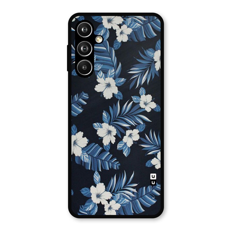 Aesthicity Floral Metal Back Case for Samsung Galaxy M54