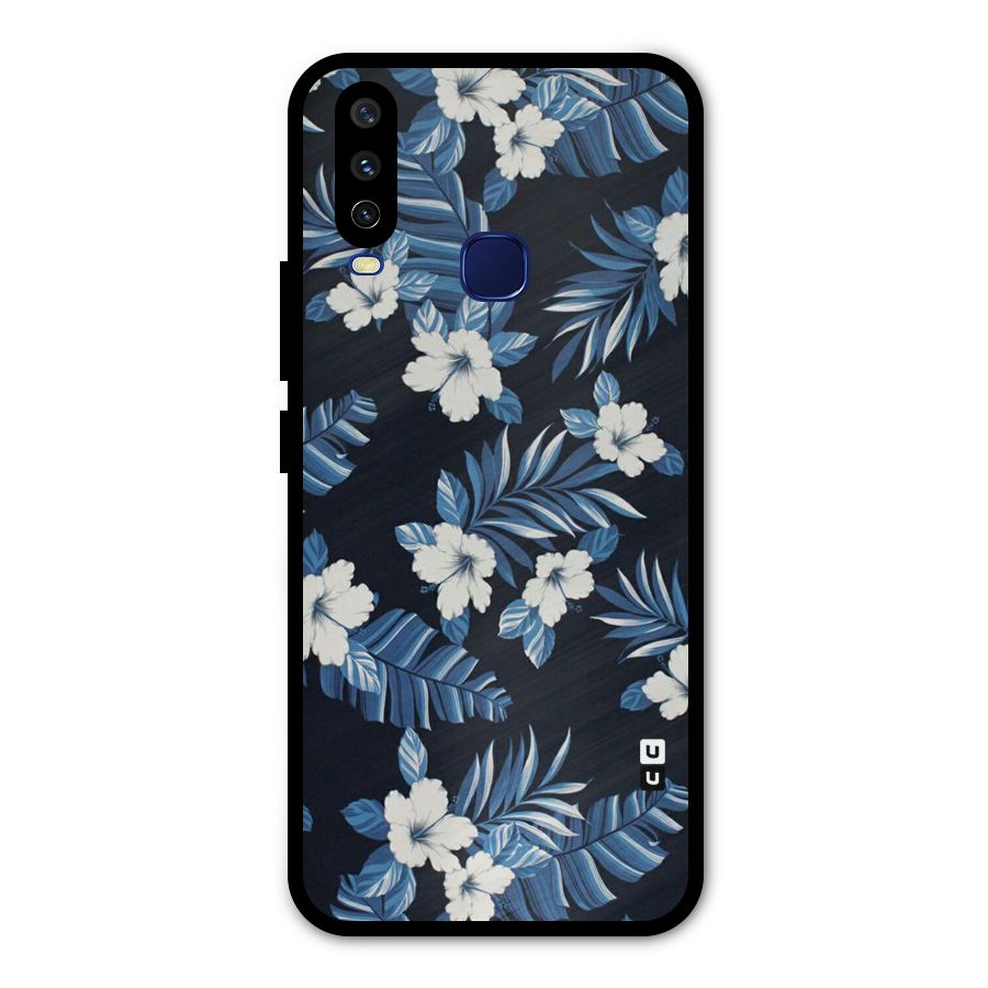 Aesthicity Floral Metal Back Case for Vivo Y12