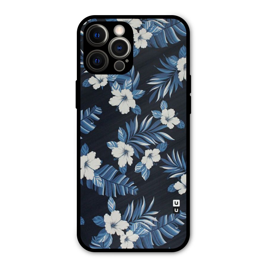 Aesthicity Floral Metal Back Case for iPhone 12 Pro Max