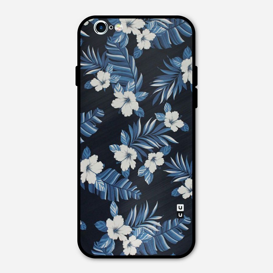 Aesthicity Floral Metal Back Case for iPhone 6 6s