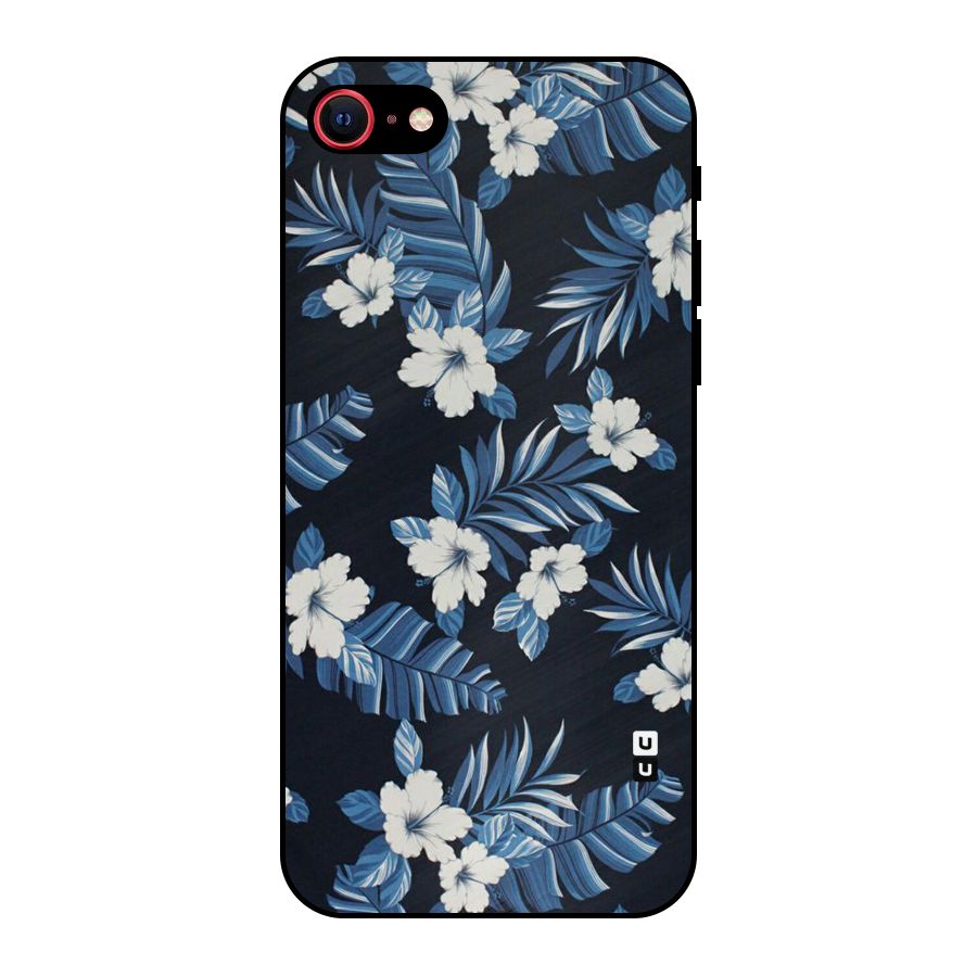Aesthicity Floral Metal Back Case for iPhone SE 2020