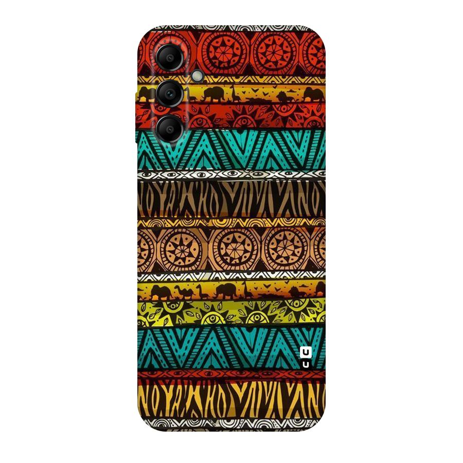 African Design Pattern Original Polycarbonate Back Case for Galaxy A14 5G