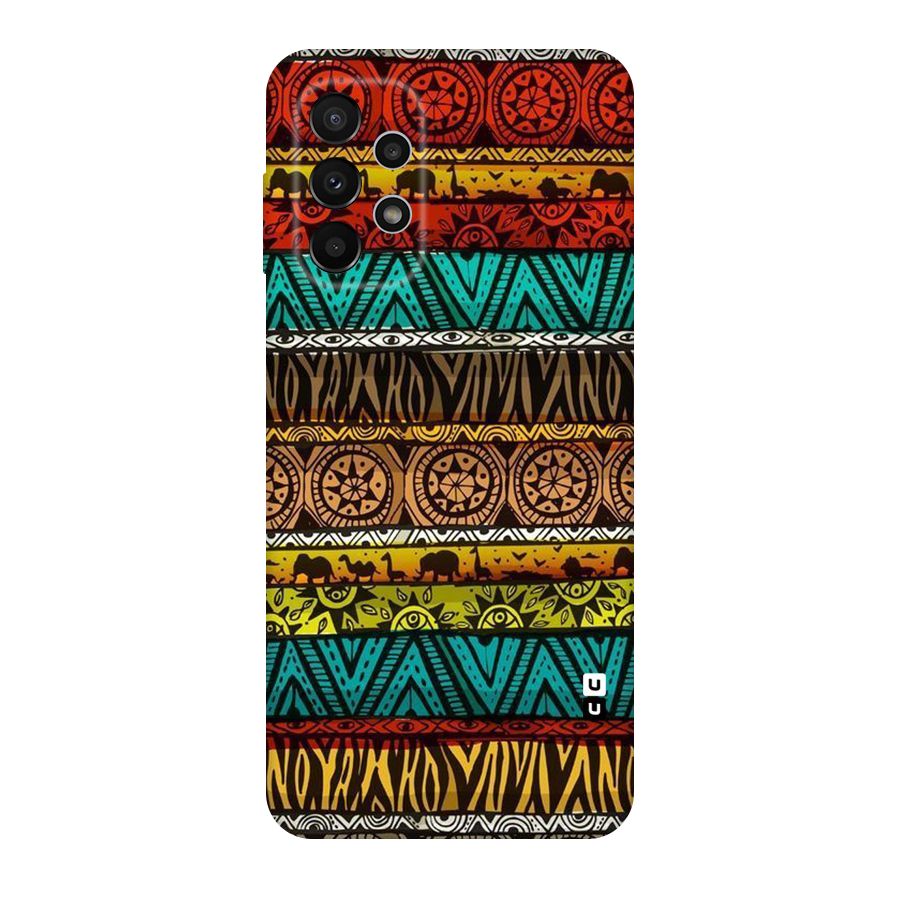 African Design Pattern Original Polycarbonate Back Case for Galaxy A23
