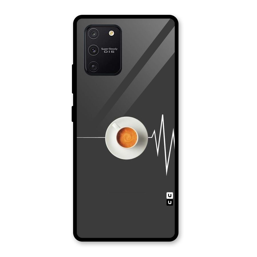 After Coffee Glass Back Case for Galaxy S10 Lite
