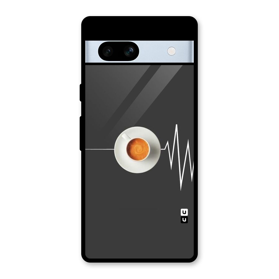 After Coffee Glass Back Case for Google Pixel 7a